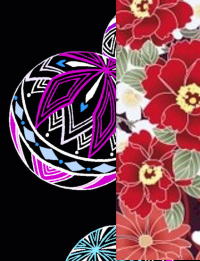毬と和柄